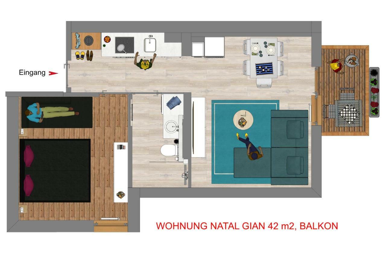 Appartement Natal Gian à Ischgl Extérieur photo